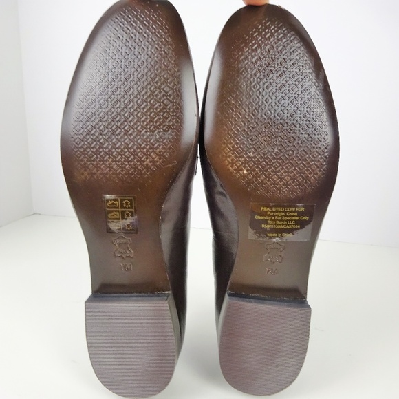 Tory Burch Shoes | Tory Burch Flats Slip On Leather Loafers | Poshmark